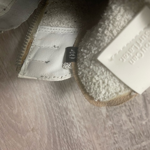 P448 White High-Top Sneakers with Zipper Detail - Picture 15 of 15